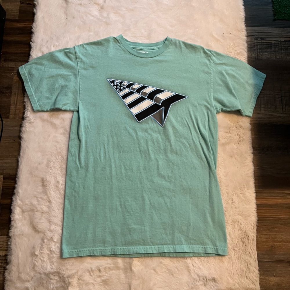Paper Planes Teal Classic Logo T-Shirt!